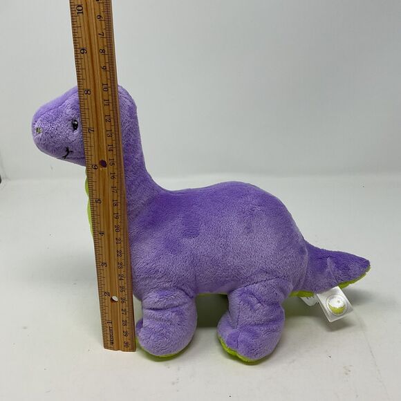 Animal Adventure Dinosaurs Set Of 2 Stuffed Animals‎ Triceratops Brontosaurus - Picture 8 of 16